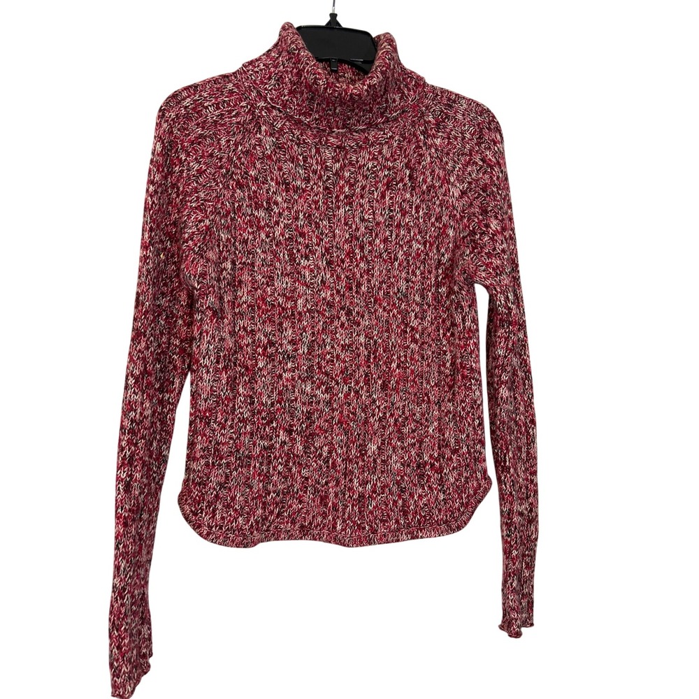 Chunky Cable Knit Turtleneck Sweater Womens Size S‎ Pullover